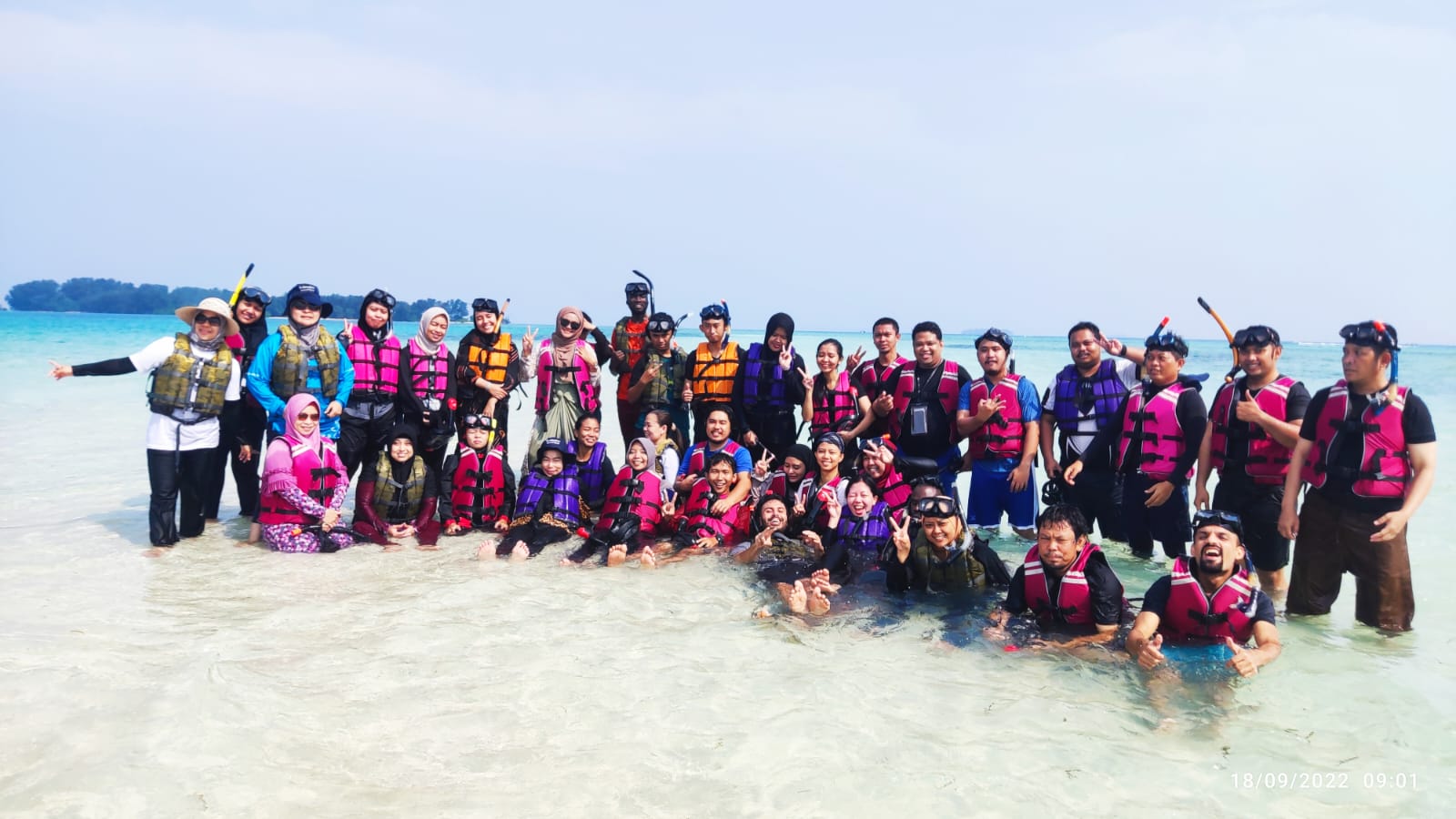 Kunjungi Pulau Pramuka, Peserta Summer Course 2022 Sekolah Pascasarjana IPB University Belajar Pengendalian Ekosistem Hutan