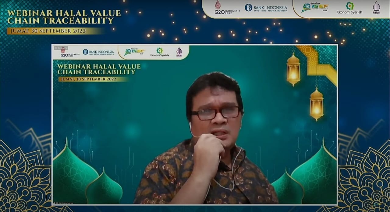 Prof Yandra Arkeman Jelaskan Model Bisnis, Implementasi dan Pengembangan Halal Value Chain di Indonesia