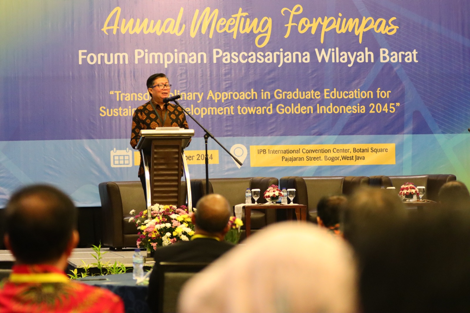 Sekolah Pascasarjana IPB University Jadi Tuan Rumah Annual Meeting Forpimpas Wilayah Barat 2024