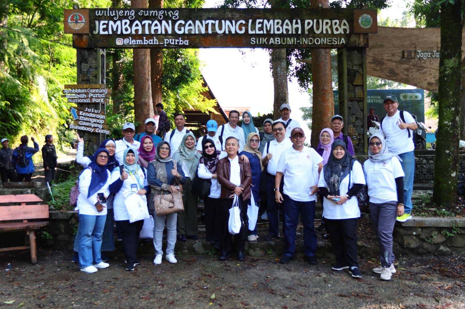 Pentingnya Edukasi Konservasi Alam, SPs IPB University Ajak Delegasi Forpimpas Ke Situ Gunung, Sukabumi