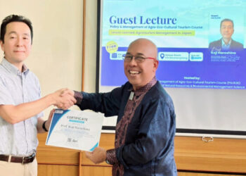 Kuliah Tamu PSL IPB University: Prof Koji Harashina Berbagi Pengalaman Manajemen Agrowisata di Jepang