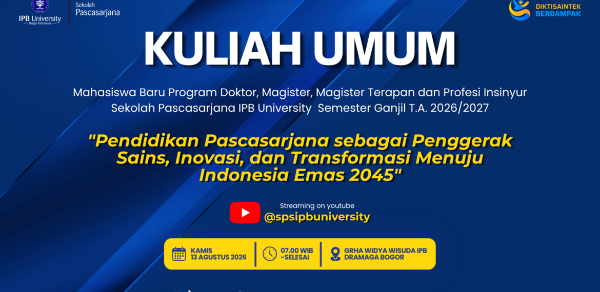 Tayangan Kuliah Umum Ganjil 2026
